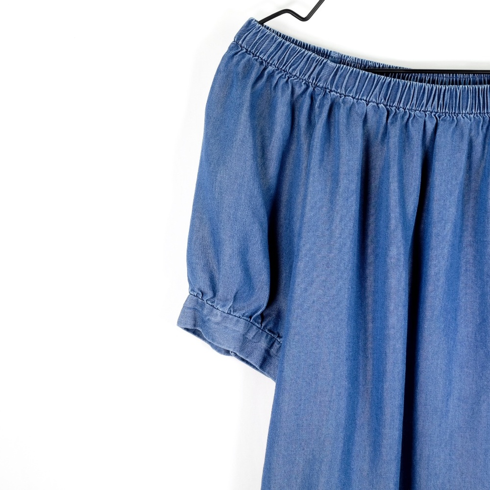 KATE SPADE Broome Street Off the Shoulder Top Sz S